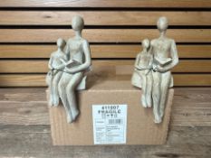 No Reserve Pot Hanger Figurine Antique White