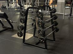 Barbell Rack And Set Of Barbells