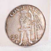 24 Mariengrosch(en) v. Feinsilber - Braunschweig / Lüneburg 1711, ca. 13g. ss/vz.