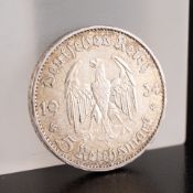 3 Reichsmark - 1934 - J (Hamburg) - Garnisonkirche ohne Datum. s/ss