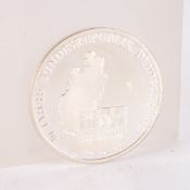Medaille: Tag der deutschen Einheit - 999er Feinsilber, ca. 8g, ss/vz.