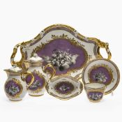 Mokkaservice (Solitaire), sechsteilig in originalem Reisekasten - Wien um 1765-1770