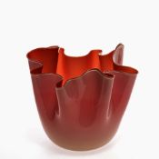 "Fazzoletto" Glasvase - Venini, Murano 2005 Entwurf Fulvio Bianconi (Padua 1915-1996 Mailand) 1948