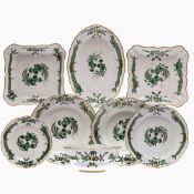 Speise- Teilservice, 41 Teile - Meissen um 1900