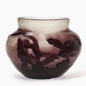 Vase - Nancy, um 1898, Emile Gallé (1846 - Nancy -1904)