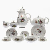 Kaffee- und Teeservice, 62-tlg - Nymphenburg, 20. Jh.