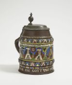 Kurfürstenhumpen - Creußen, datiert 1689