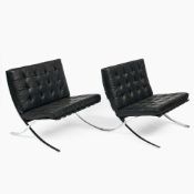 Mies van der Rohe USA, Knoll international 1965/1972 - Zwei Barcelona Chairs