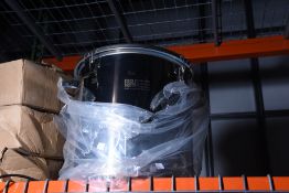 Stainless Steel Eagle 36L CTH36 Sanitary Container With Lid