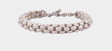925er Silber Armband, Länge 20,0 cm, Gewicht 30,2 Gramm