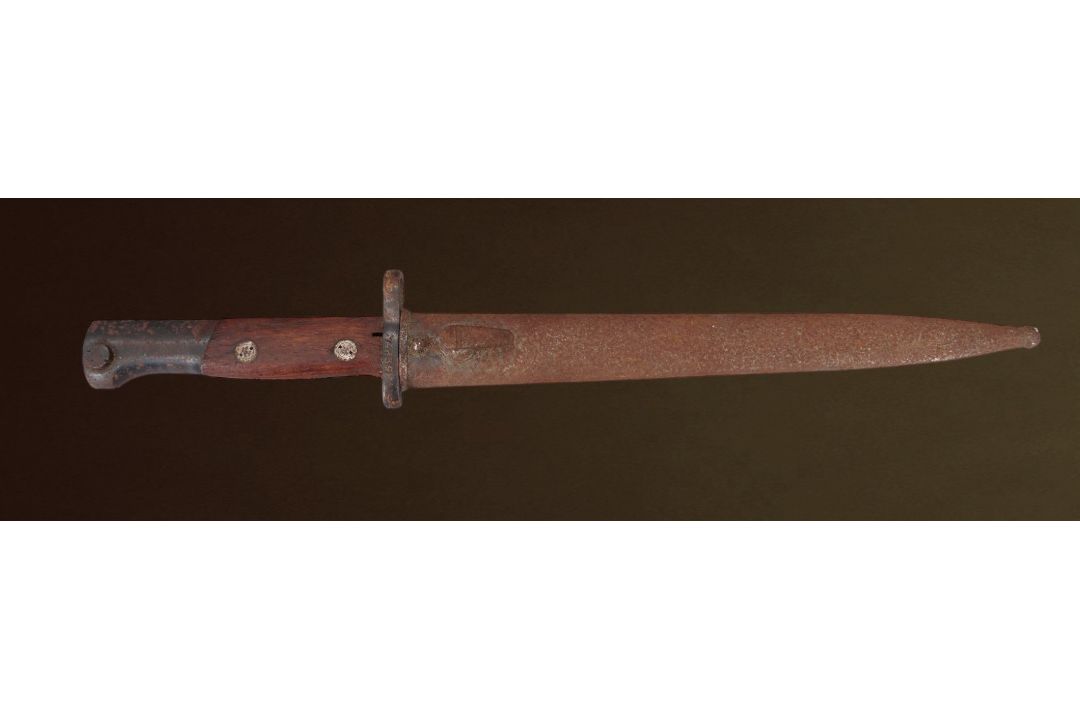 Perú-Mauser Bajonett M1909 mit Scheide, Peru, datiert 1941 - Bild 2 aus 5