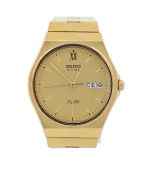 Herren Armbanduhr " Seiko " SQ 100, Quartzwerk, Ø 3,2 cm, Funktion nicht überprüft
