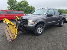 2007 Ford F250 Xlt Pickup Truck W/ Plow