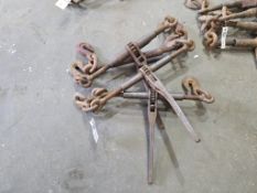 4Pcs Ratchet Chain Binders