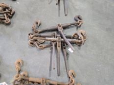 4Pcs Ratchet Chain Binders