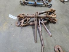 4Pcs Ratchet Chain Binders