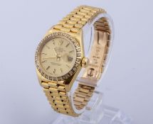 Rolex Datejust Lady Gelbgold 750.