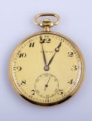 Goldene Taschenuhr Zenith Gelbgold