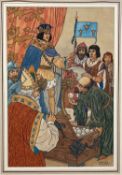 Charles Folkard – Henry V: The Chest Contained Nothing but Tennis Balls, The Children's Shakespeare