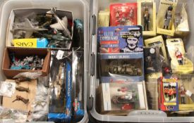 Military Figures & Vehicles - Large Mixed Group.
