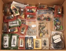 Britains, DelPrado, Eagle Moss & Others - Large Qty of Loose & Packaged Figures.