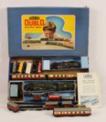 Hornby Dublo 3-Rail Train Set + Extra Rolling Stock.