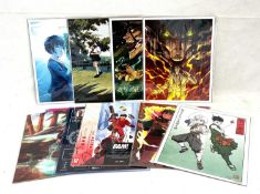 Bam Box Anime/Manga Art Prints x 12 (6 x hand signed by Artist)