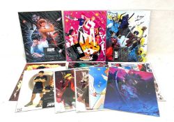 Bam Box Anime/Manga Art Prints x 12 (6 x hand signed by Artist)