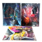 Bam Box Art Prints x 3 all hand signed by Artist
