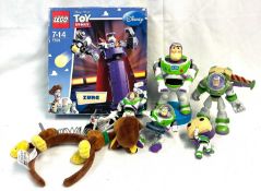 Lego Toy Story 7591 Zurg MISB and a selection of Toy Story loose figures
