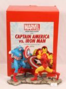 Marvel Captain America VS. Iron Man Enesco A27605 (see photo)