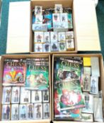 Eaglemoss Marvel Chess Collection figurines (appears to be a full set), with Boards etc