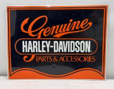 Genuine Harley Davidson Parts & Accessories Metal Sign