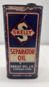 Rare One Gallon Skelly Cream Separator Can