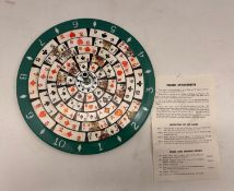 Mid-Century Poker Spinnerette Game