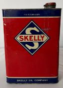1920's Skelly One Gallon Slim Oil Can