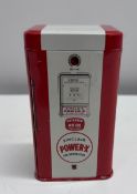 Sinclair Gas Pump Coin Bank w/ Airplane and Automobile