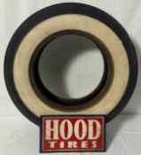 Hood Tires Stand w/ Skelly Tire