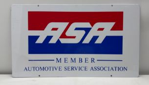Auto Service Association Double Sided Sign
