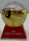 Skelly Tires Snow Globe