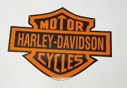 Harley Davidson Shield Sign