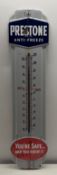 Prestone Anti-Freeze Porcelain Thermometer