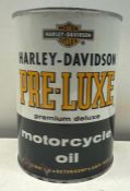 Harley Davidson Pre-Luxe Quart Oil Can