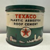 Texaco Plastic Asbestos Roof Cement Five Pound Can