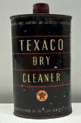 Texaco Dry Cleaner Soldered Seam Can