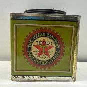 1920's Texaco Transmission Lubricant 5lb Square Can