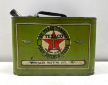 1920's Texaco One Gallon Motor Oil Can