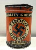 1930's Tulsa Refining One Pound Grease Can
