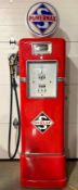 Bowser Model 575 Gasoline Pump w/ Original Skelly Powermax Globe