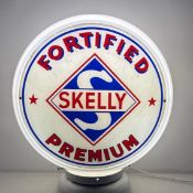 Skelly Fortified Premium 2 Star Gasoline Pump Globe